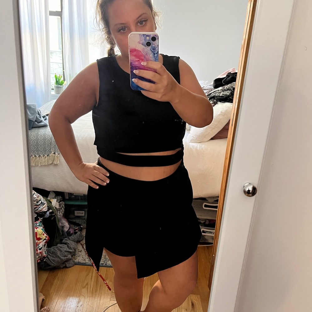 Two Piece Skort Set
